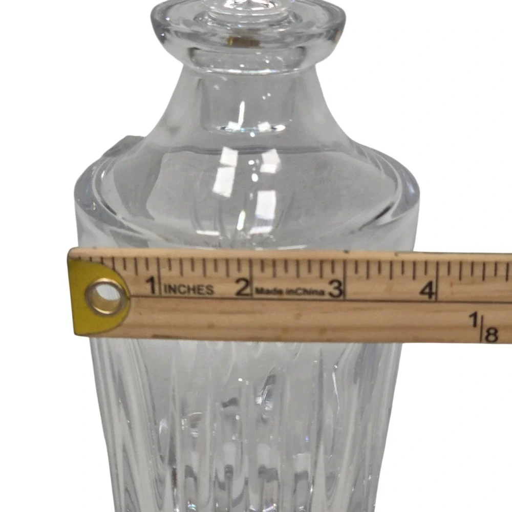 Waterford Clarion Decanter Vintage Clear Lead Crystal Wedge Cut Barware 12.5in